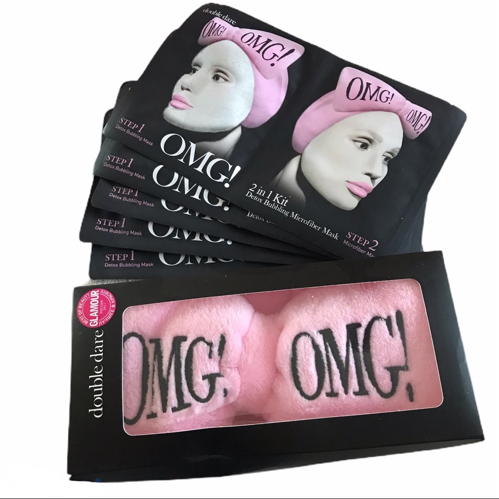 ⛔️SOLD⛔️ Double Dare Spa OMG Facial Mask Gift Set - Picture 1 of 4